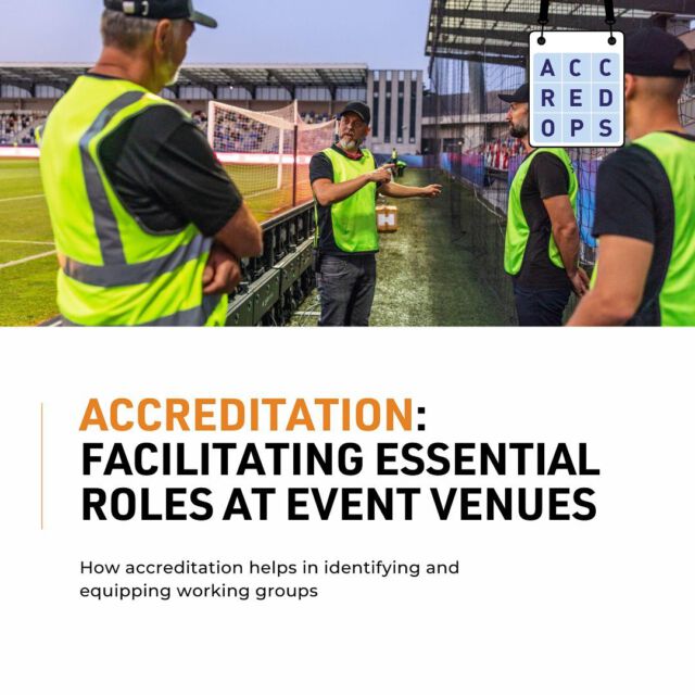 In the dynamic world of events, accreditation is more than just a badge—it’s a tool that streamlines efficiency and organisation.
Here’s how accreditation makes a difference:
- 🆔 It provides instant recognition of roles.
- 🛠️ Ensures all staff has the necessary access.
- 🤝 Encourages a coordinated effort.

Learn more in our LinkedIn post. Link in bio!