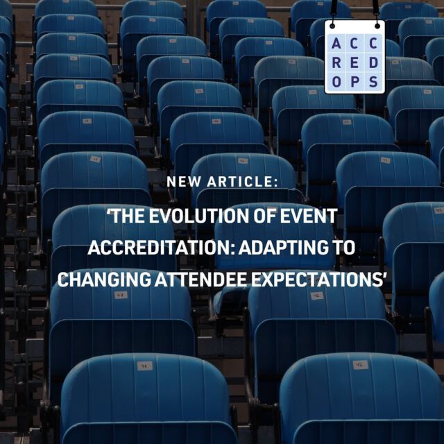 The landscape of accreditation is constantly changing, becoming more complex and inclusive. What are the main drivers of these changes? While there are plenty of factors, the most crucial ones include evolving attendee expectations and major developments in the event management sphere. 

In our new article, we delve into the evolution of the accreditation process and how it is becoming more oriented towards visitors‘ needs. Read the full in our LinkedIn! Link in bio!
